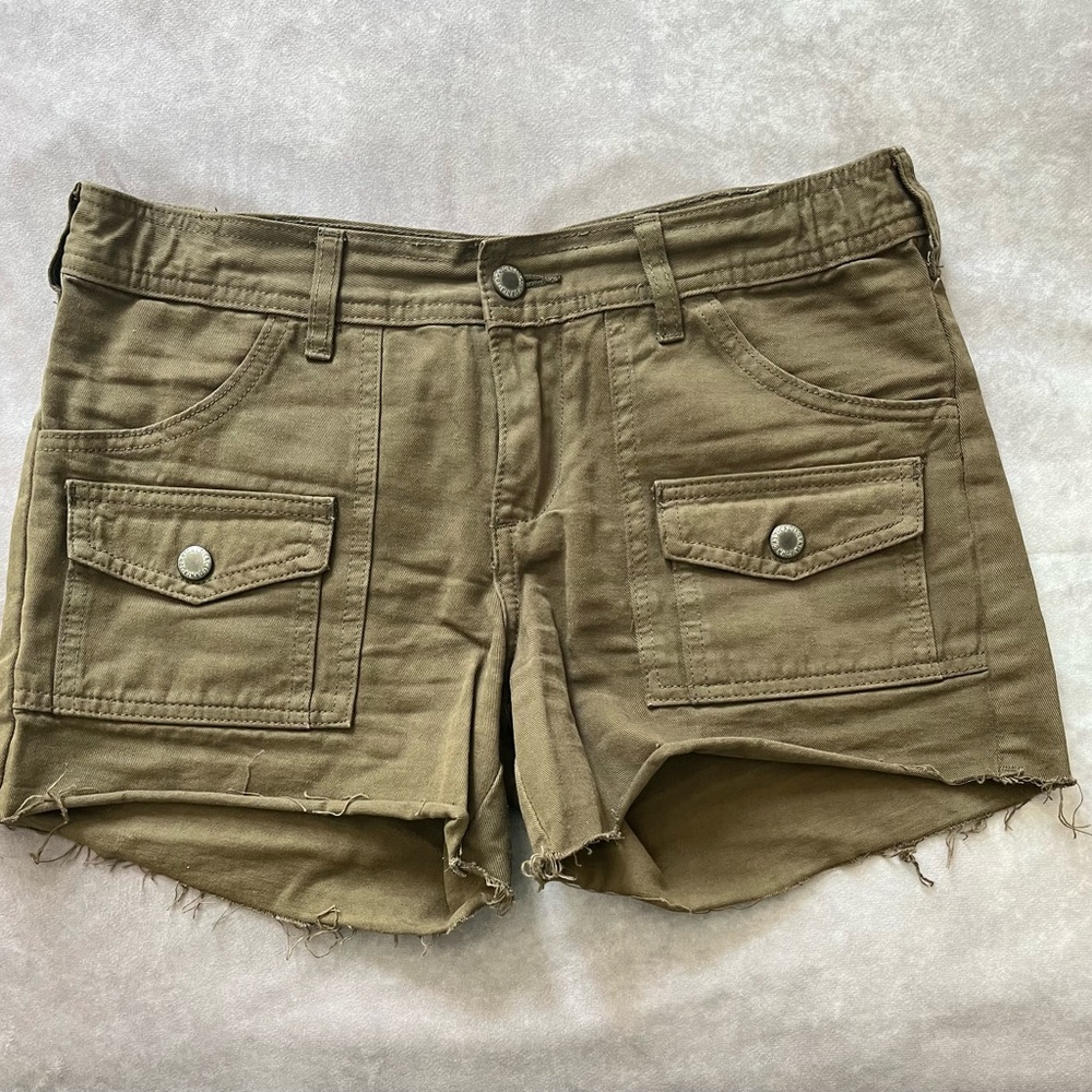 J. Galt Shanghai Size:S Women Khaki 100% Cotton Short Pockets